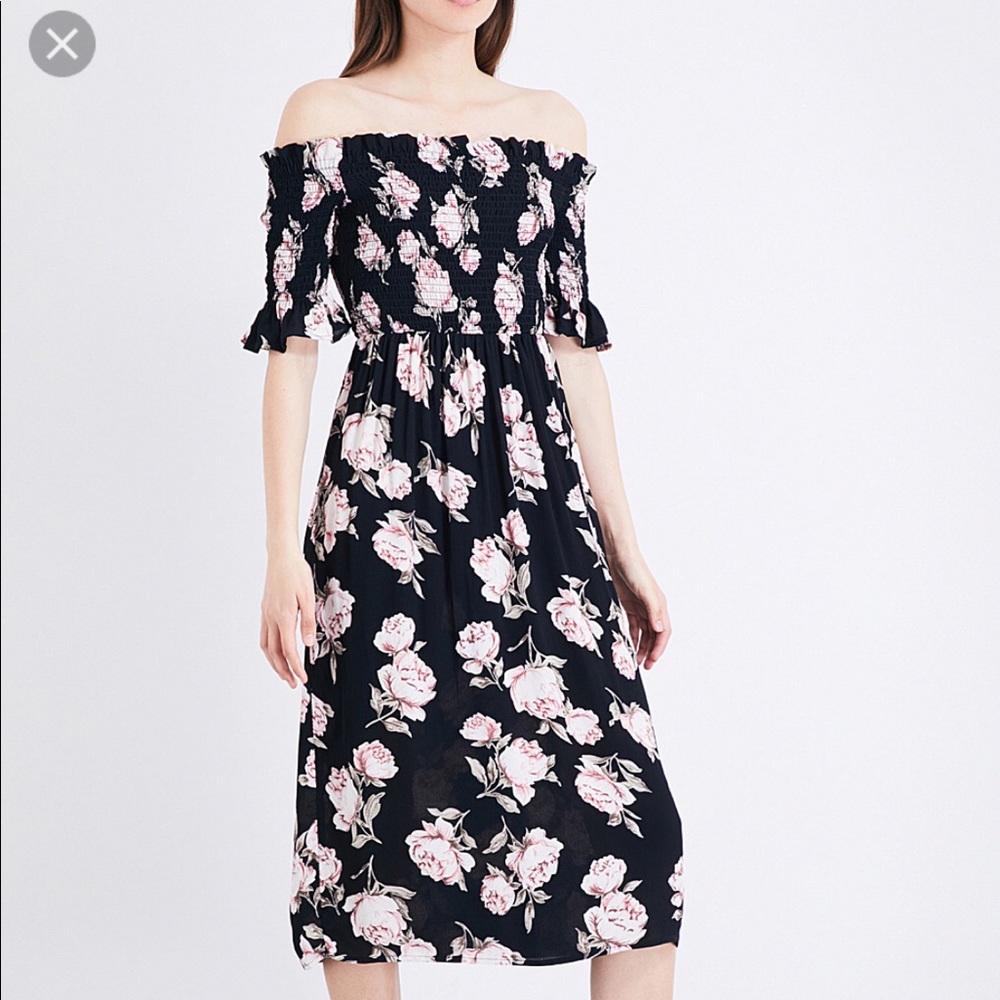 Topshop Floral print dress